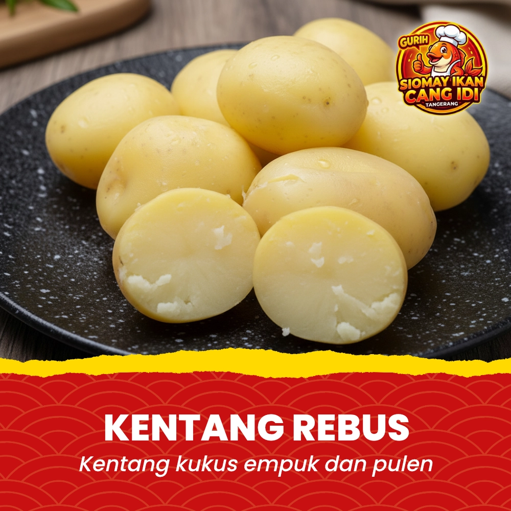 kentang rebus